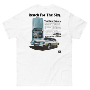 Reach For The Sky Camaro Ad T-Shirt