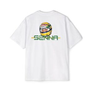 Senna Racing Helmet T-Shirt | Vintage F1 Streetwear Legend